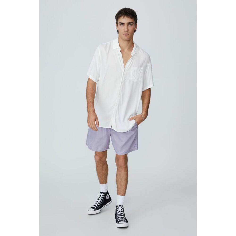NWT $30 Cotton On Men’s Size 2XL Kahuna Shorts - Vintage Mauve Beach Short